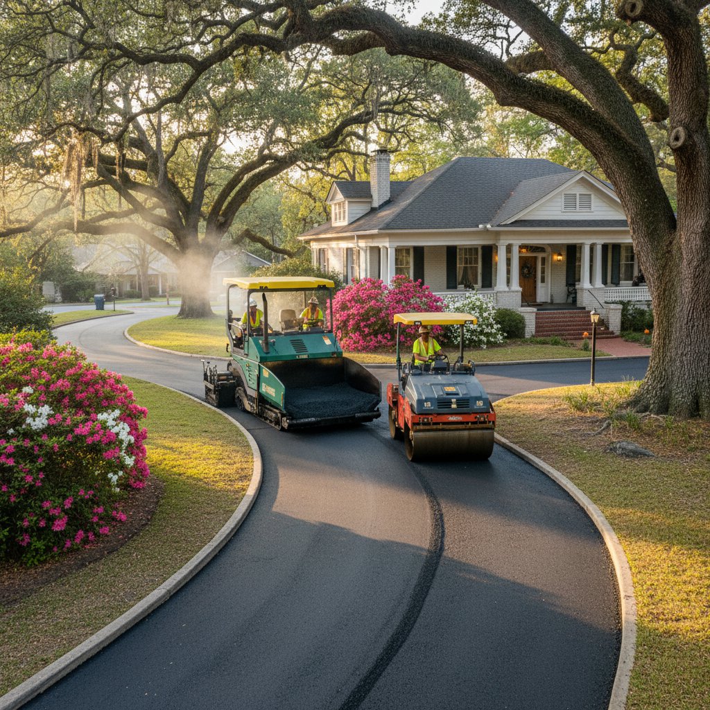 Professional Asphalt Paving in Columbia